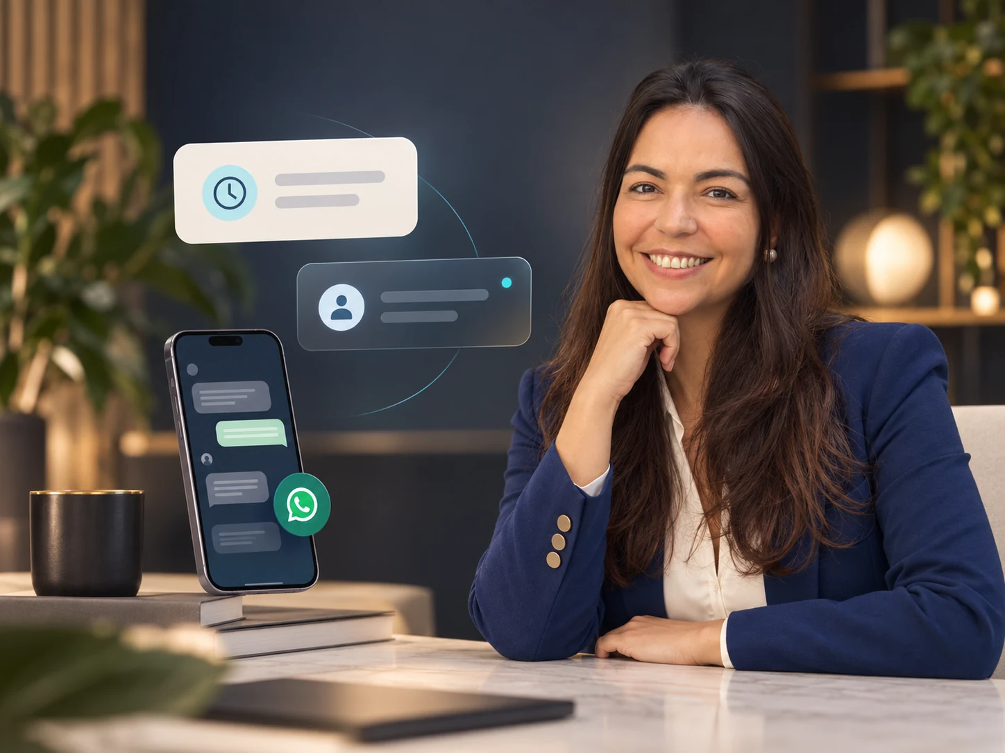 Atendimento humanizado com apoio de automação